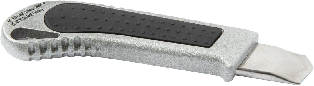 THR Industrieprodukte 5 Stück Alu Profi Cuttermesser THR Druckguss Teppichmesser 18mm Abbrechklinge