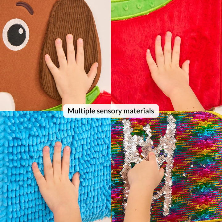 Sensory Wall v4 | Sensory Wall Panel (Dinosaur) Dog, Dog