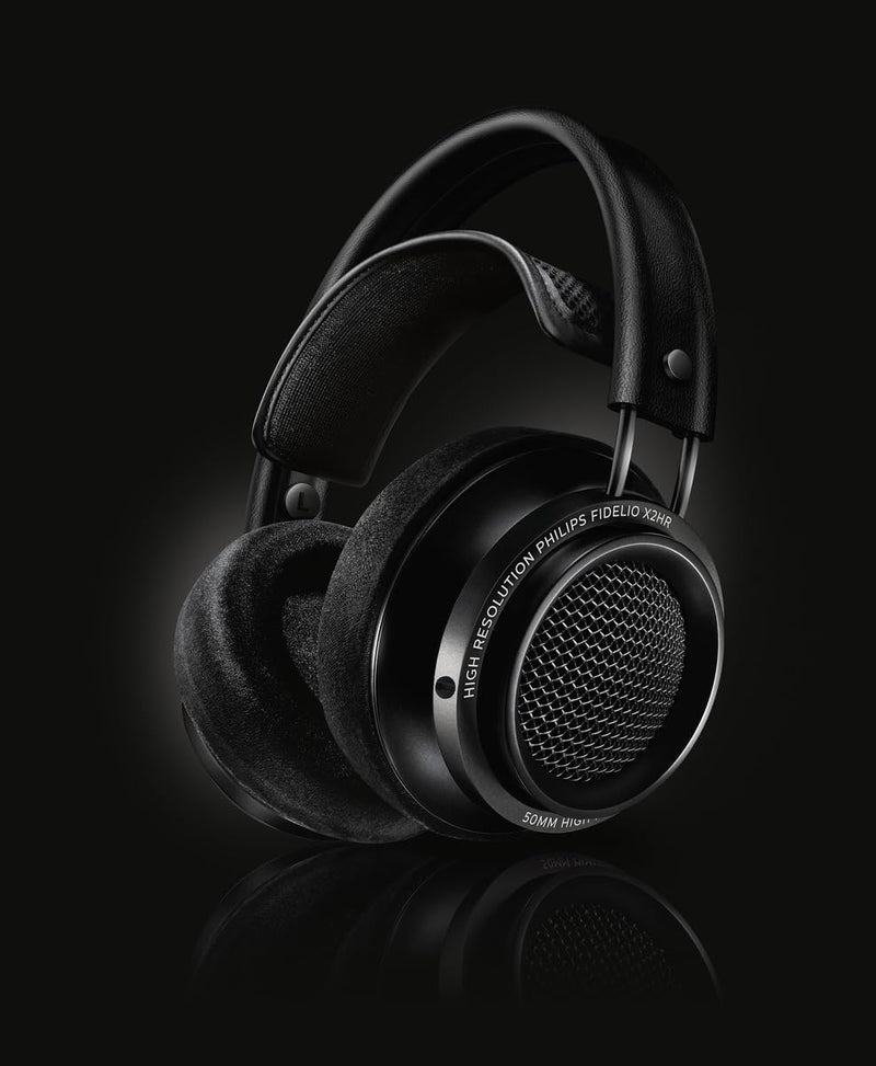 Philips Fidelio Kopfhörer X2HR/00 Over-Ear High-Resolution Audio (Hochleistungs-Neodym-Treiber, Delu