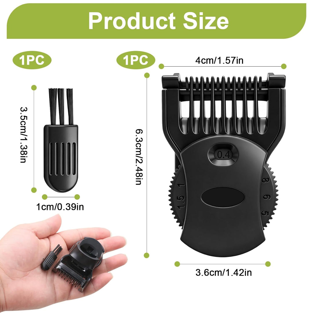 14-in-1 Verstellbarer Trimmaufsatz (0,4-10 mm) für Philips OneBlade, Präziser Ersatzklinge Aufsatz f