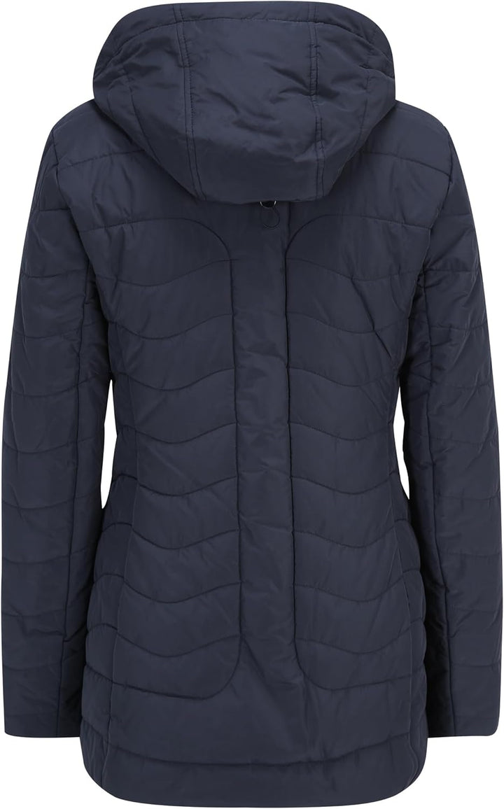 Gil Bret Damen Steppjacke mit Abnehmbarer Kapuze 36 8534 Dark Navy, 36 8534 Dark Navy
