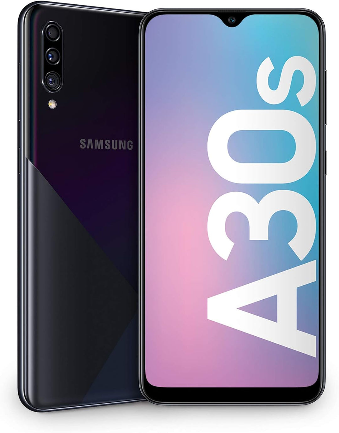 Samsung Galaxy A30s Dual SIM 64GB, Schwarz, A307F - Smartphone Italien Schwarz 64GB
