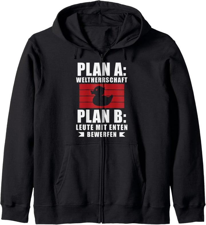 Enten Besitzer Geschenk Sprüche Funny Lustige Kapuzenjacke