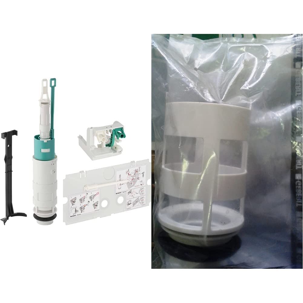Geberit 240515001 & Zubehör für Cassette – 240.500.00.1 Wanne C/Dichtung Bundle mit Zubehör für Cass