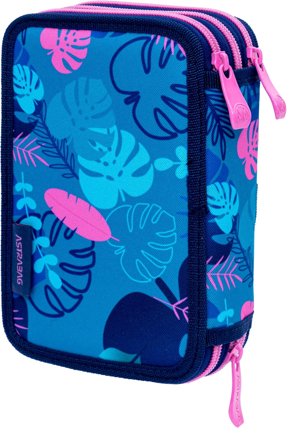 Goldkids - Federmäppchen 3 Fächer - Mäppchen für Mädchen und Jungen - Federmappe 3-Fach Federtasche