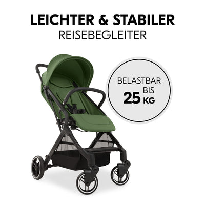 Hauck Reisebuggy Travel N Care Plus mit Liegefunktion, nur 7,2 kg, UV-Schutz 50+, bis 25 kg belastba