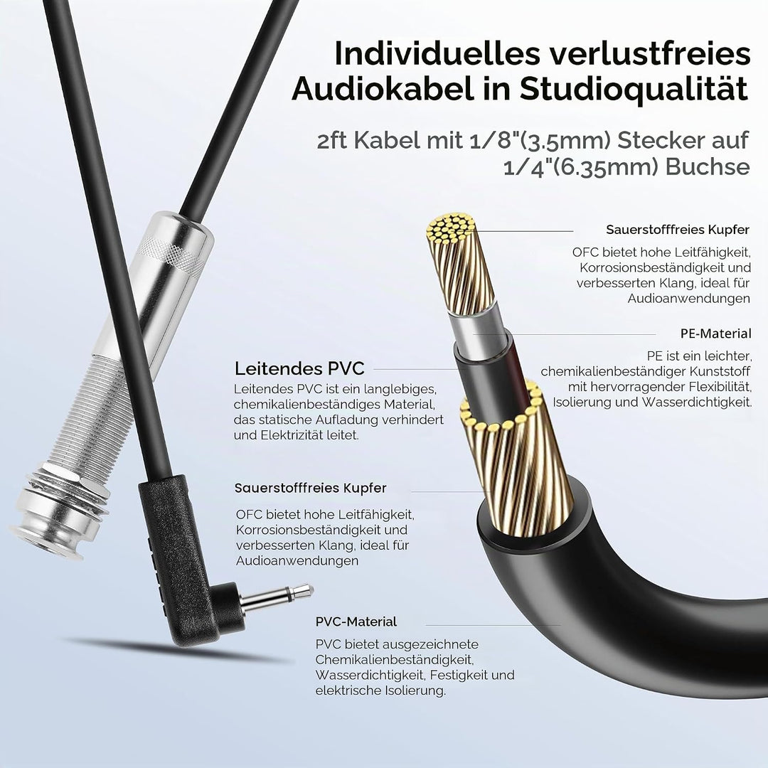 AMUMU NEO-SP31 passiver Neodym-Magnet-Schallloch-Tonabnehmer für Stahlsaiten-Akustikgitarren, Einzel