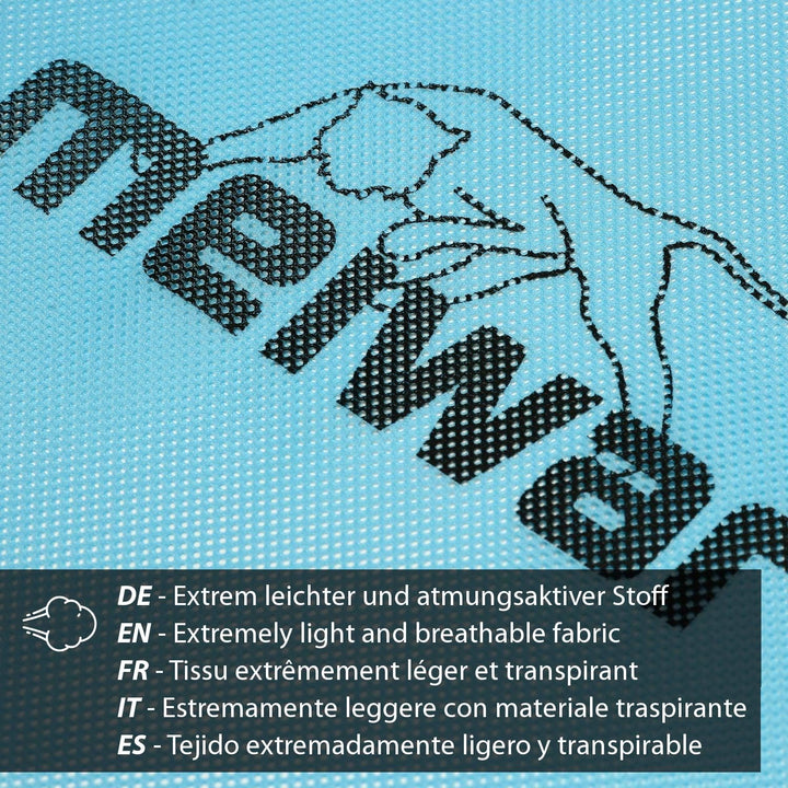 meiwar Leibchen - 10er Set Trainingsleibchen I Markierungshemd für Sport, Fussball, Handball in oran