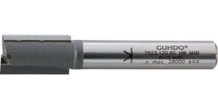 HW-Nutfräser D8 l30 L90 S8 Guhdo