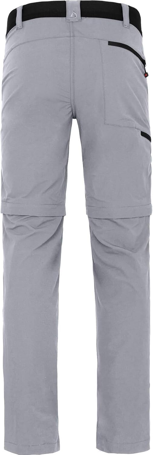 Bergson Herren Zipp-Off Hose ARRESÖ Comfort - Bermuda Zipp off - leicht - bielastisch - bequem - str