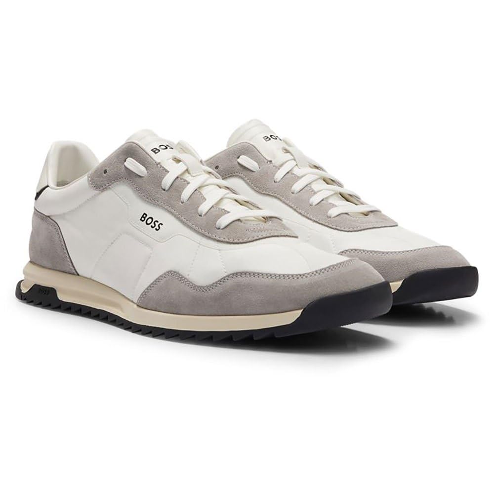 BOSS Herren Zayn_Lowp_nysd Low_Profile, 46 EU Open White