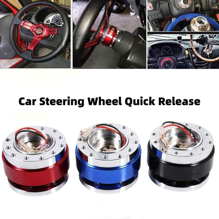 Lenkradnabenadapter, Universal 6-Loch-Schraubenkugel-Lenkrad-Schnellverschluss-Nabenadapter-Abbruchs