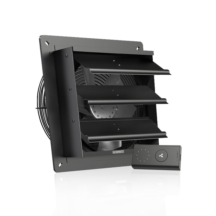 AC Infinity AIRLIFT S10, 250mm-Abluftventilator mit 10-stufigem Drehzahlregler, EC-Motor Wandmontage