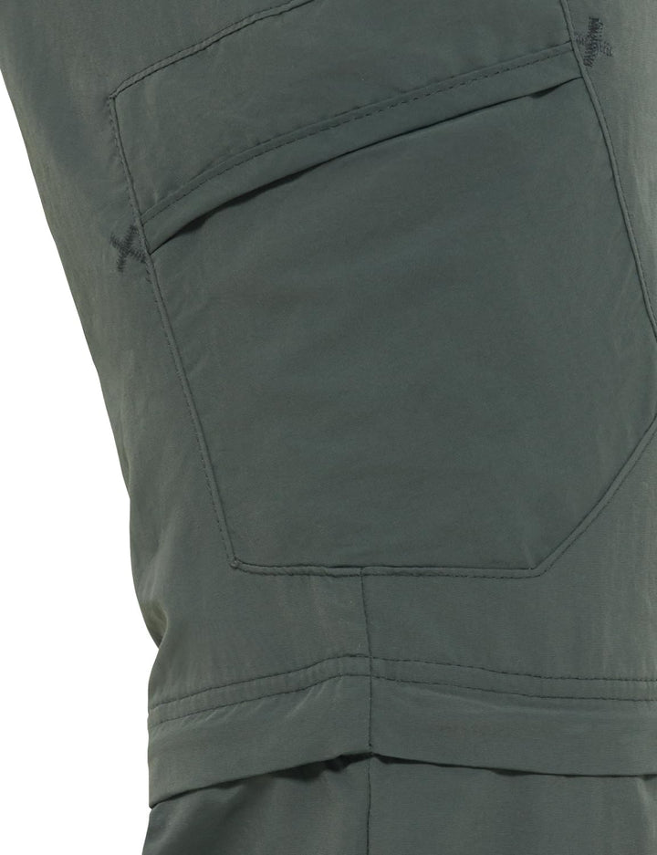 Jack Wolfskin Kinder SAFARI Hose mit abzippbaren Hosenbeinen 116 Slate Green, 116 Slate Green