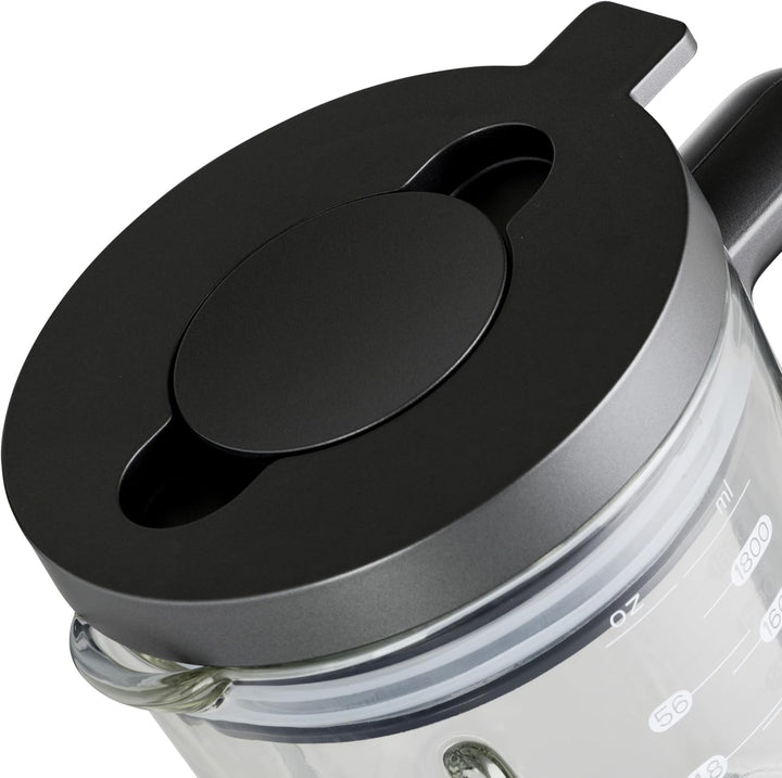 2in1 Powermixer und Smoothiemaker | 1200 Watt | Glasbehälter 1,8 Liter | To-Go-Becher aus Tritan Kun