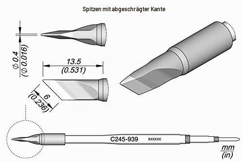 JBC C245939 Lötspitze für T245