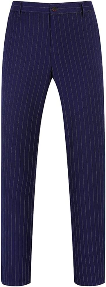 YOUTHUP Anzug Herren Slim Fit 3 Teilig Vertikale Streifen Anzüge Business Herrenanzug Sakko Weste Ho
