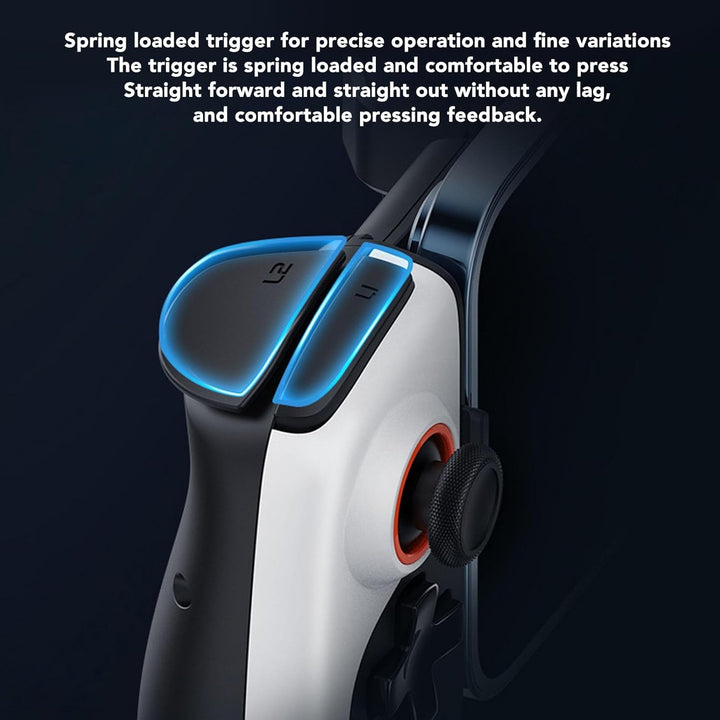 Zunate Teleskop Gamepad Controller, Ausziehbarer Gamepad Teleskop Gamecontroller, Unterstützung für