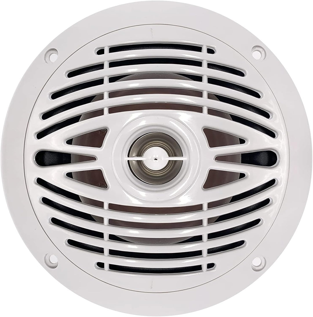 kdx-audio 165-marine – Lautsprecher Set für Boote, Weiss 6,5, 6,5