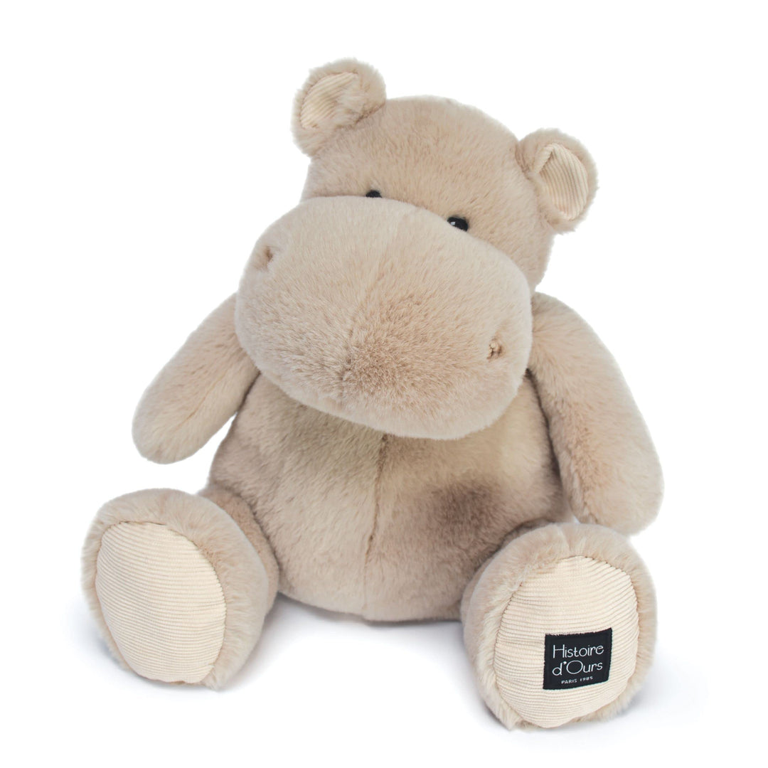 Histoire d'Ours - Plüschtier Nilpferd - Hip'Cool - Beige - 40 cm - HIPPO - HO3094