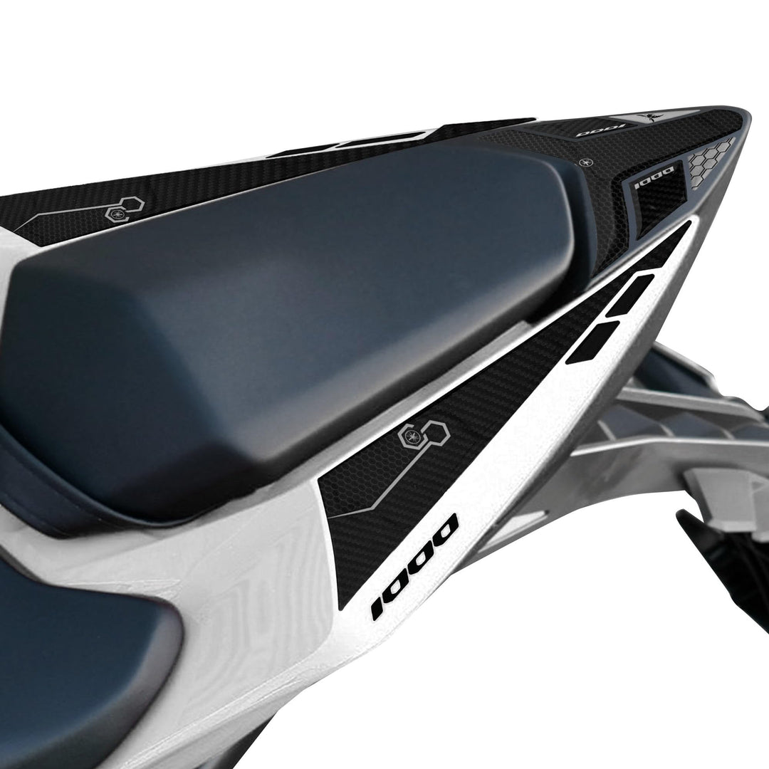 LABELBIKE 3D Heckaufkleber kompatibel mit Honda | Hornet 1000 2025, Harzschutz, Kratzfest, Dekoratio