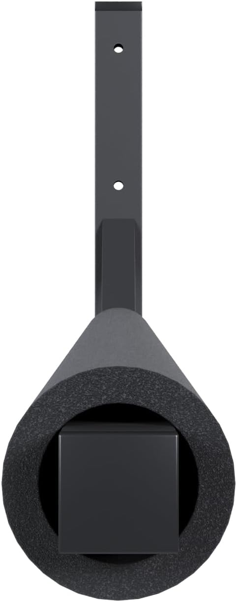 Dachbox Wandhalterung 82 cm WSB O schwarz aus Stahl zur Aufbewahrung von Dachkoffer Gartengeräte Ski