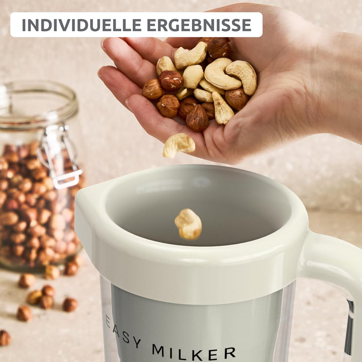 Tefal Easy Milker Pflanzenmilchmaschine, 1 Liter, schnell und einfach, kompatibel mit allen Stabmixe