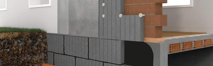 ITALFROM Paneel 3 cm EPS mit Graphiten, für Wärmeisolierung, Polystyrol, Grau, 10 Stück