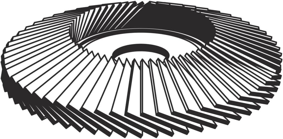 Klingspor 321655 SMT 325 EXTRA, Schleifmop Scheibe EXTRA, Verpackungseinheit 10, 115X22,23, 80 x for