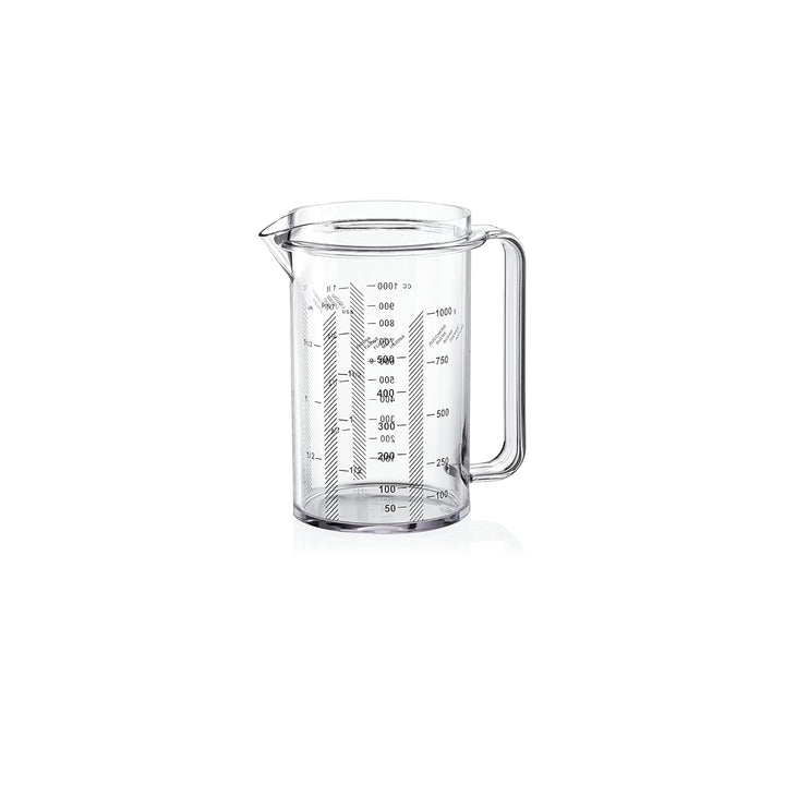 Guzzini - Kitchen Active Design, Masskrug - Transparent, 13 x 17 x h19 cm | 1000 cc - 01320100