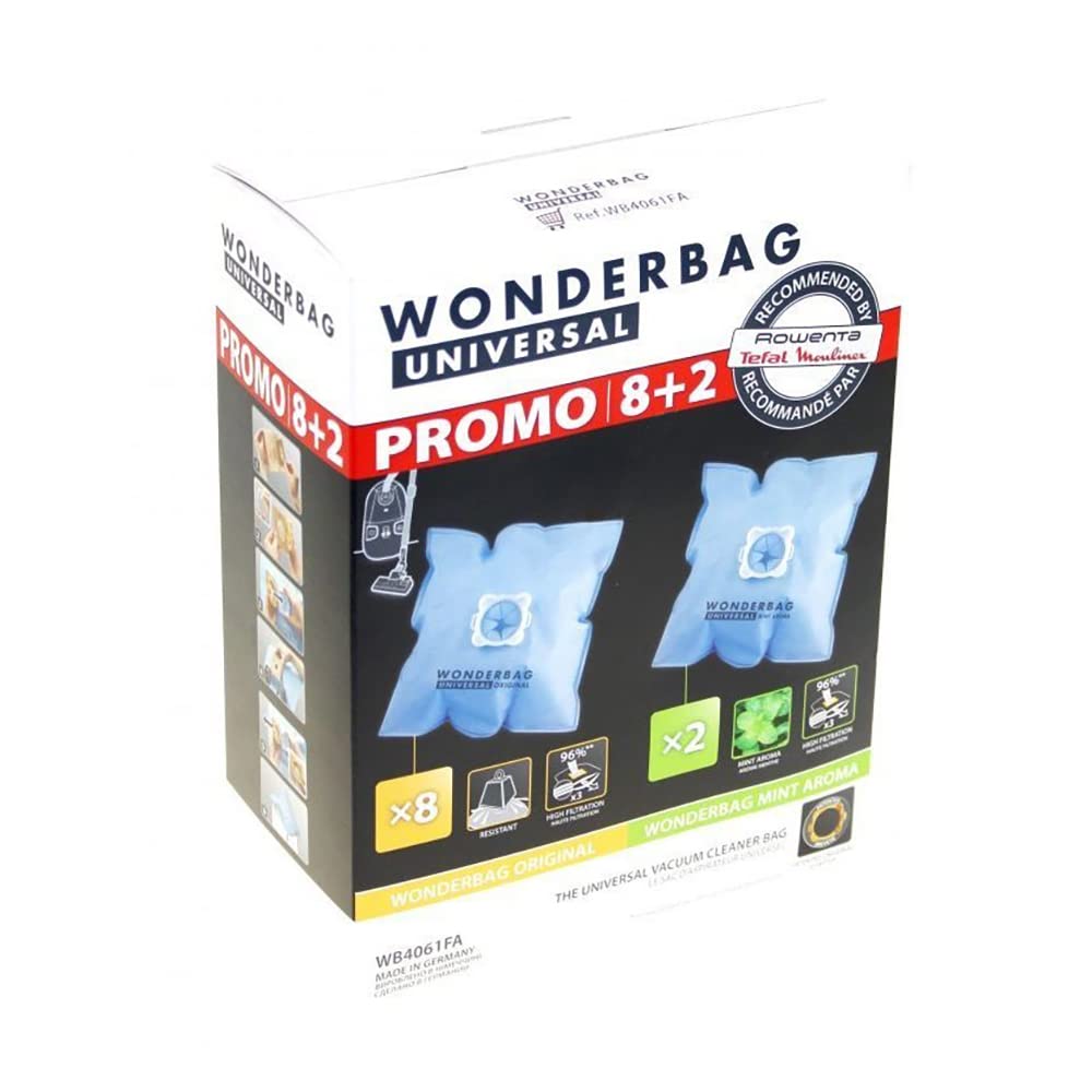 Staubsaugerbeutel Rowenta SAC Wonderbag Universal X10