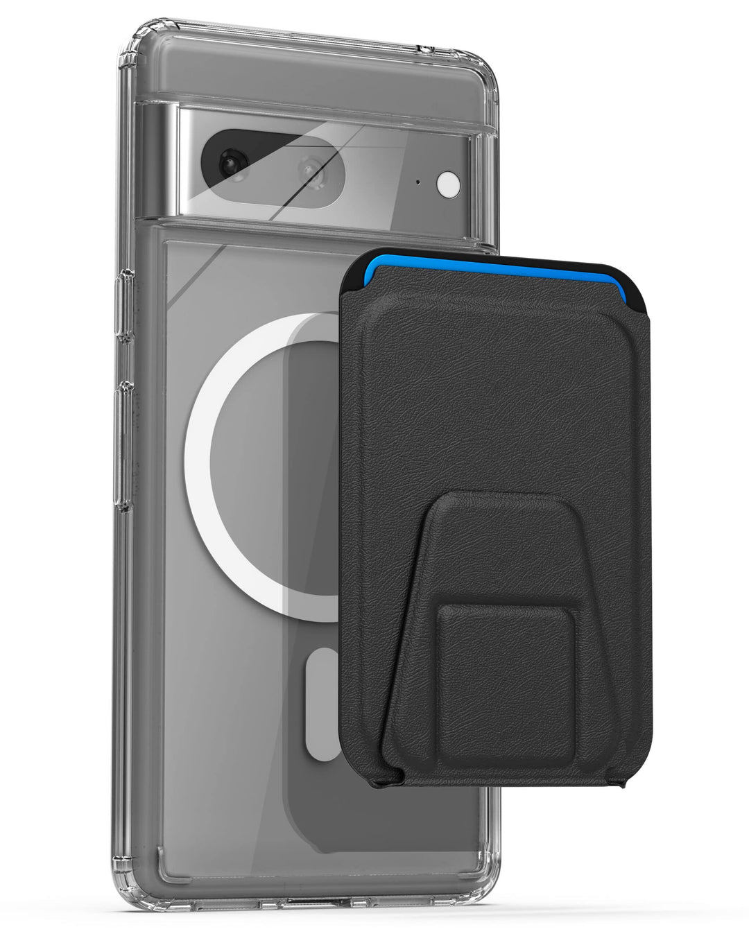 Encased Transparente Rückseite, entworfen für Google Pixel 7, magnetische Handyhülle, kompatibel mit