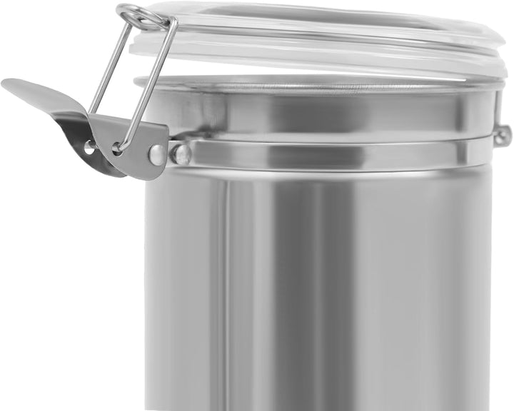 Edelstahl Kaffeedose Kaffeepulver Dose Vorratsdose Frischhaltedose Vorratsdosen Luftdichte Dose Kaff