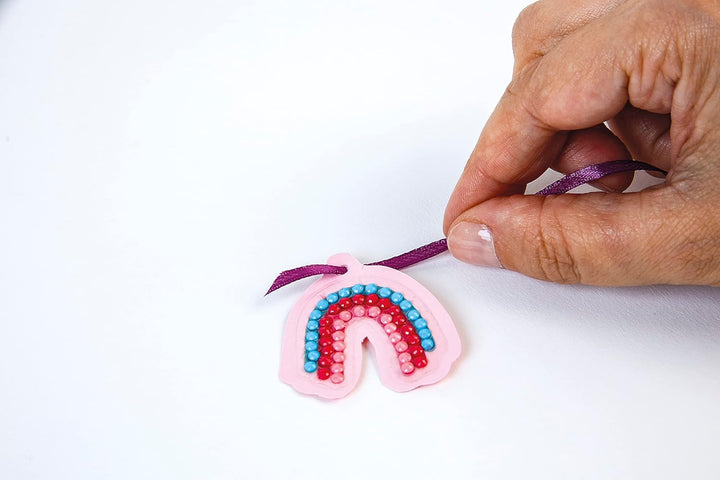 Clementoni Idea – Sparkly Creations Game Icons, Diamond Art, kreatives Spiel für Kinder ab 7 Jahren,