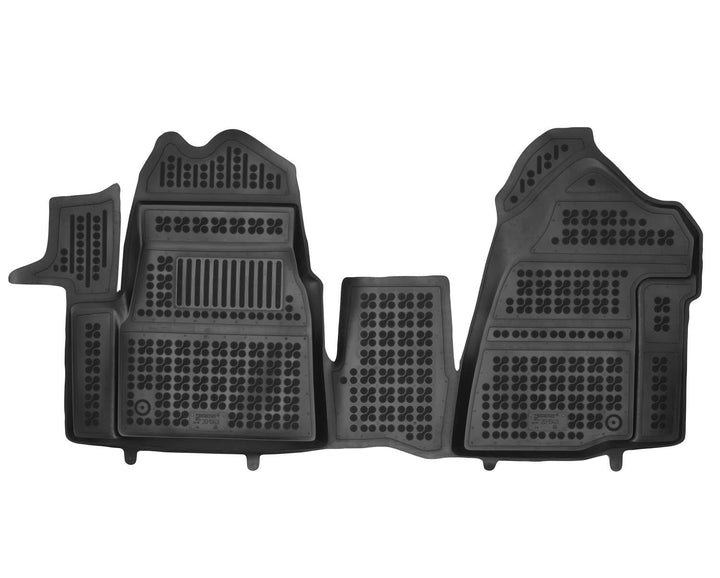 AZUGA Hohe Gummi Fussmatten passend für Renault Master IV ab 2024/Nissan Interstar ab 2024 (Modelle