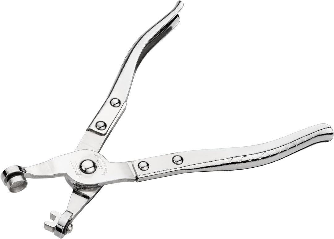 HAZET Schlauchschellen-Zange 798-5 | Länge: 210 mm, Spannbereich: 6 – 40 mm | Für Federbandschellen