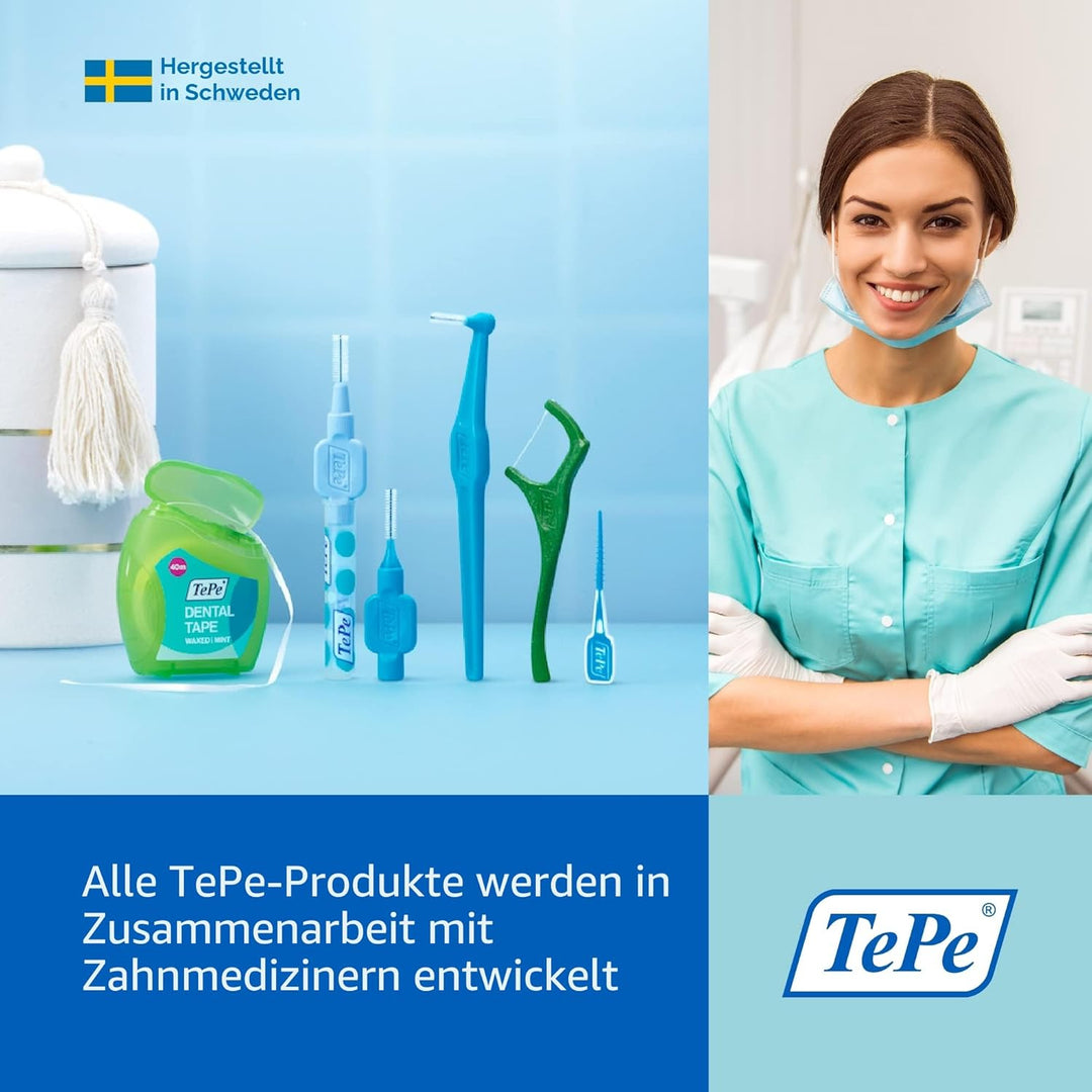 TePe Interdentalbürsten Angle GELB 0,7 mm, 25 Stück