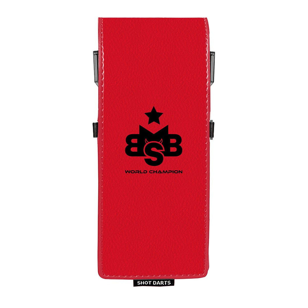 Shot! Dart Case Michael Smith Bully Boy Drop In Case Darttasche Wallet Aufbewahrung für 1 Dartset un