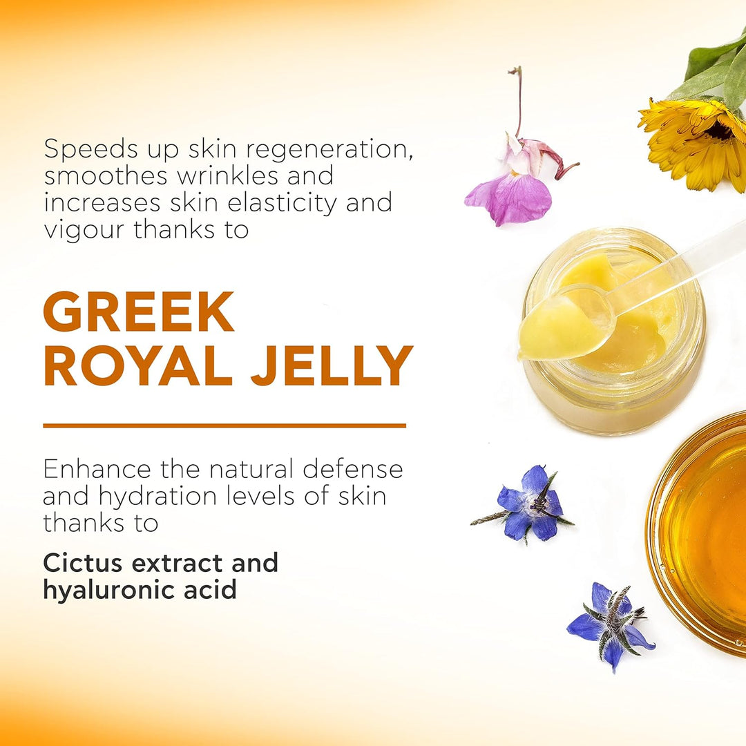 Apivita Queen Bee Light Texture Cream 50 Ml, Almond