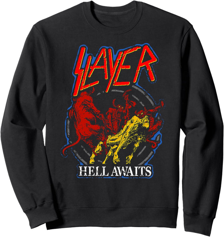 Slayer - Primary Colors Hell Awaits Sweatshirt