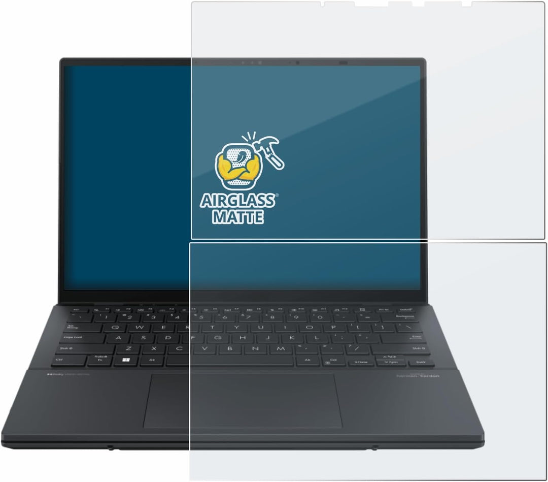 BROTECT Entspiegelungs Schutzglas für ASUS ZenBook Duo OLED 2024 UX8406 Schutzfolie Panzer Folie Gla