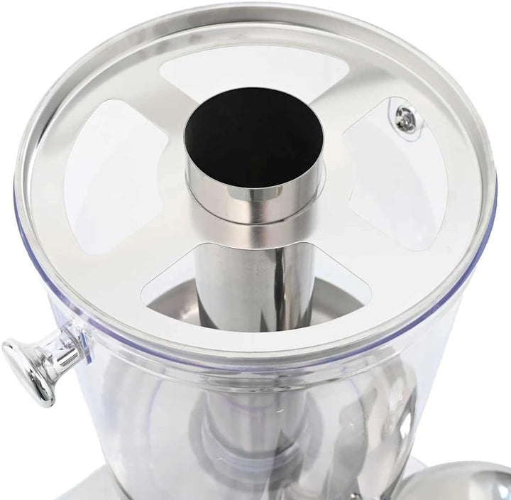 vidaXL Getränkespender Saftspender Wasserspender 2-Fach Edelstahl 2 x 8 Liter