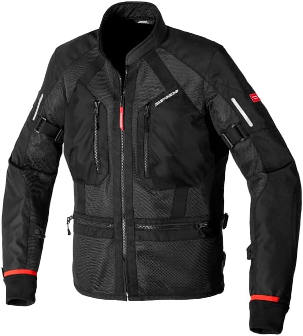 SPIDI Tech Armor Textil Motorradjacke schwarz 3XL