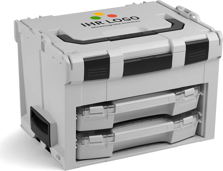 Bosch Sortimo LS BOXX 306 | inkl. i-BOXX 72 C3 & i-BOXX 72 I3 in Anthrazit individuell anpassbar mit