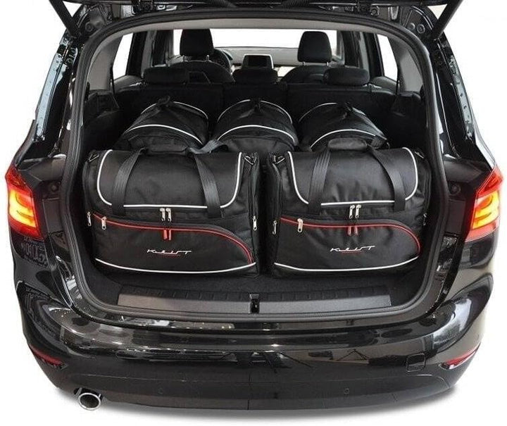 KJUST Kofferraumtaschen 5 stk kompatibel mit BMW 2 GRAN TOURER F46 2015-2021
