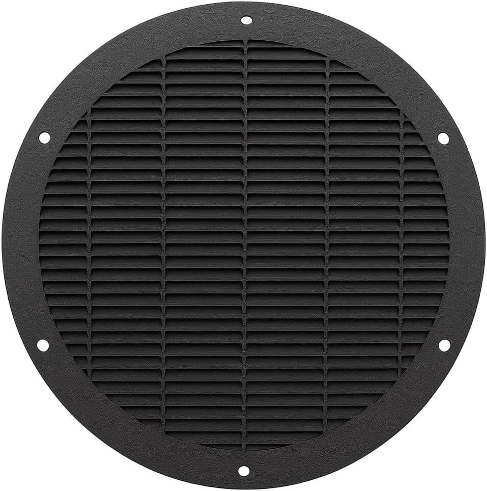 Lichtfalle 175mm, lichtdichtes Zuluftgitter, Lüftungsgitter, Lufteinlass für Growbox, Growzelt, Belü