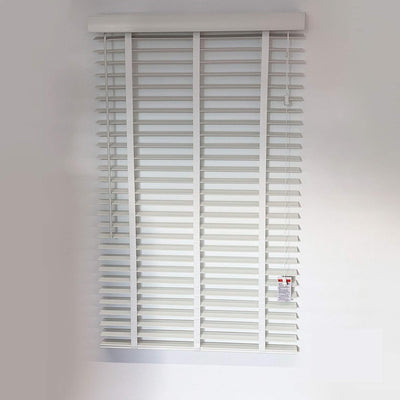 PVC Jalousie in Holzoptik | Rollos & Jalousien Jalousien in Wood-Optik | Fauxwood Jalousie | 50 mm L