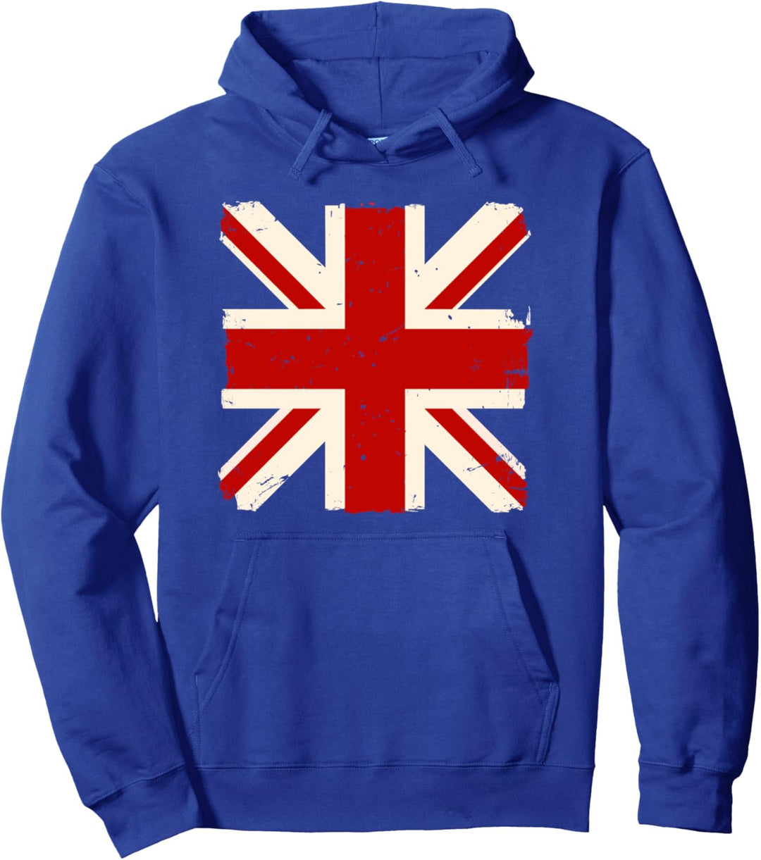 Union Jack-Flagge für Herren, Damen und Kinder, UK-Flagge Pullover Hoodie