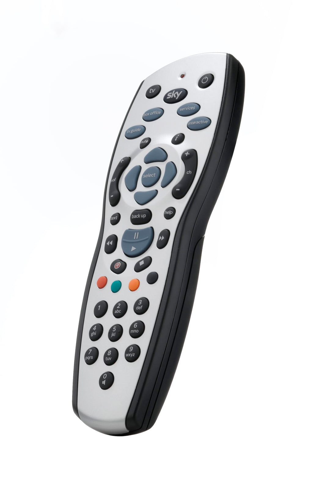 Sky Plus SKY156 Fernbedienung und TV Link SKY120 silber, SKY120