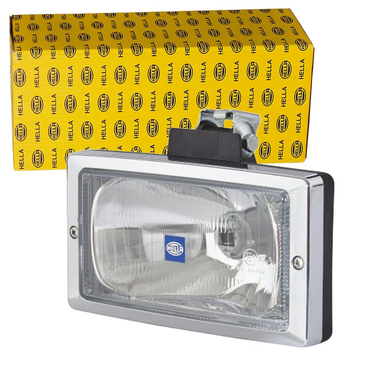 HELLA - Halogen-Fernscheinwerfer - Jumbo 220 - E1 44444/ECE-R8 - 24/12V - 1FE 006 300-001 mit Verchr
